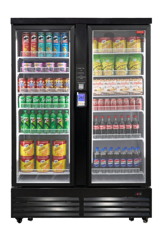 NuVending Ultra 1200 AI Smart Cooler